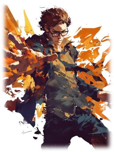 Dwight in abstract explosion - dwight anime expo shirt