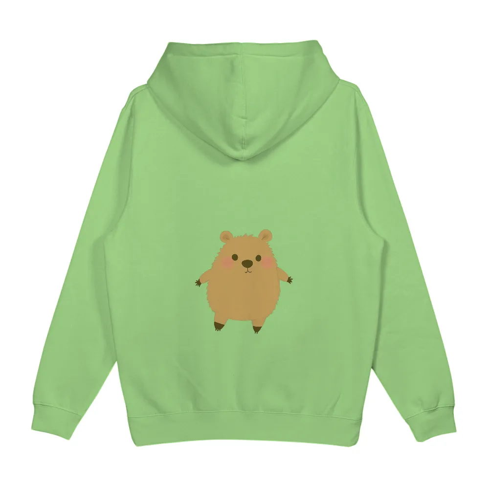 Custom Tee Shirts: Bumble the Cheerful Bear|happy easter bunny shirts