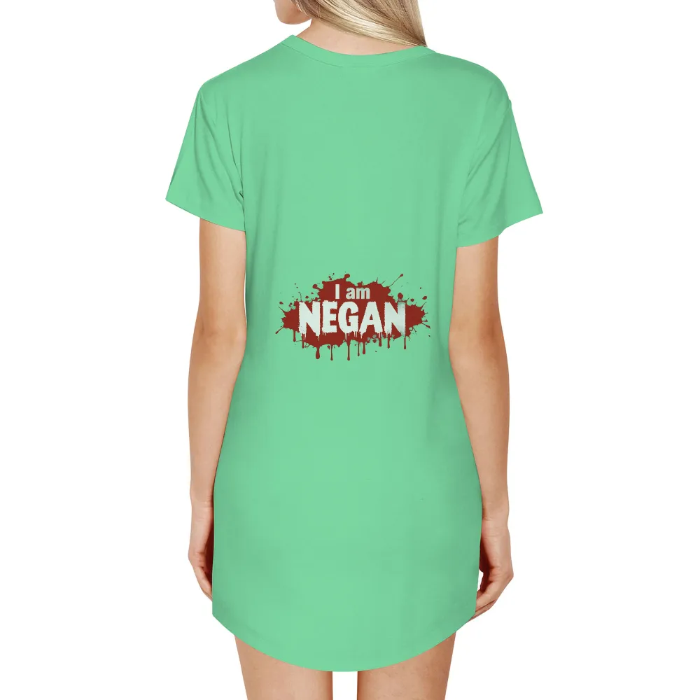 TShirt Printing: I am NEGAN - Pop Culture Inspired Design|phillies world series 2022 t shirt