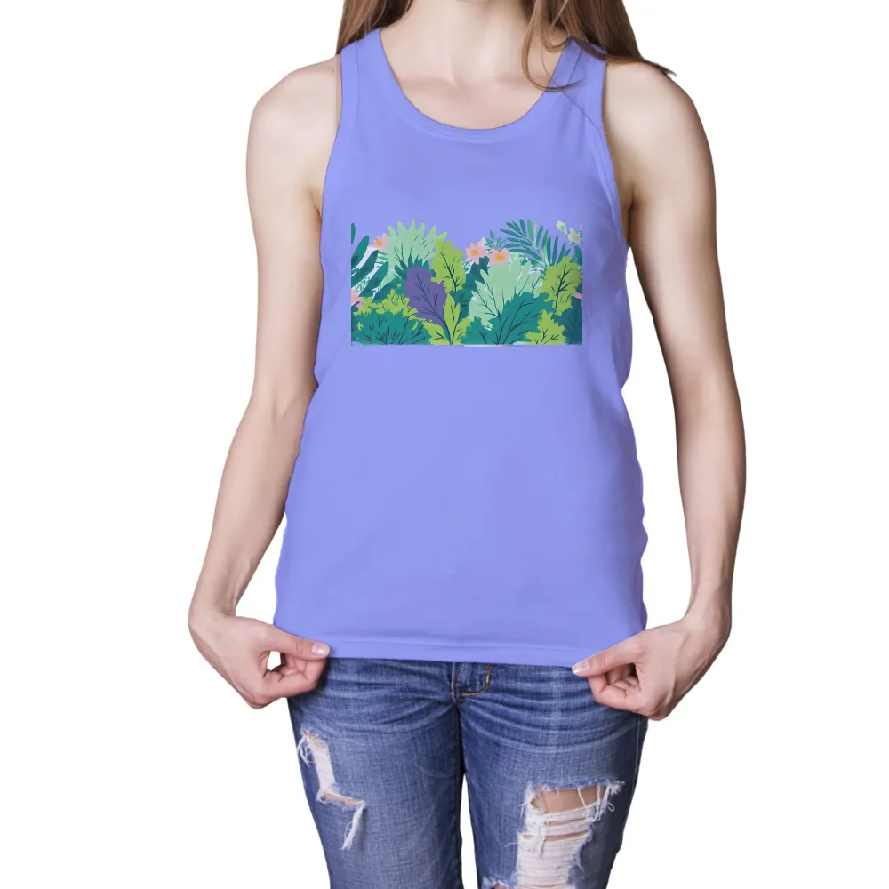 T-Shirts Custom: Botanical Bliss - Nature-Inspired Artistic Design|pink allen iverson jersey