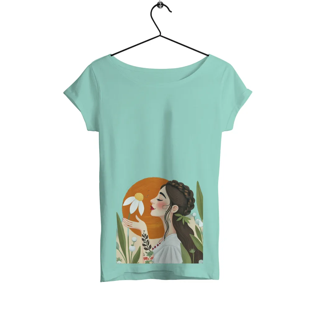 T-Shirts Design: Embracing Tranquility with Nature's Touch|daisy buchanan shirts