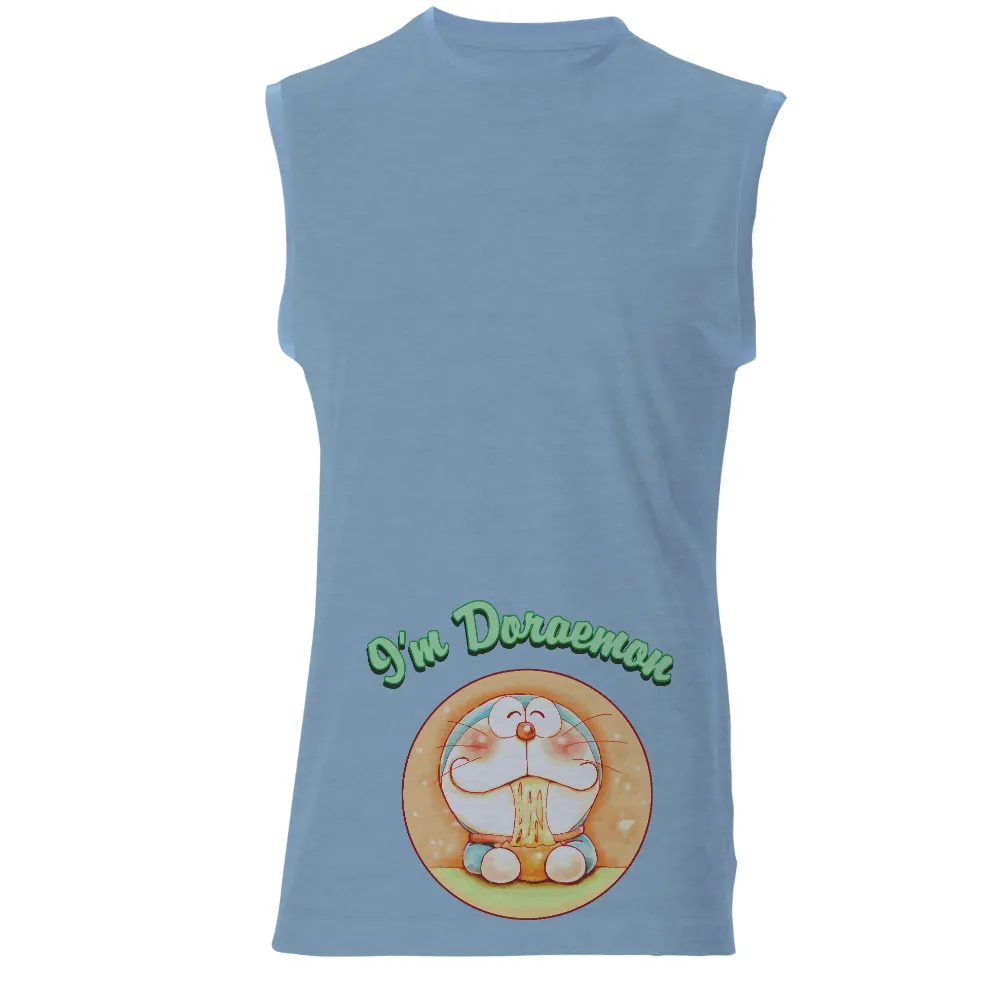 Customized Tee Shirts: I'm Doraemon - Nostalgic Anime Design|doraemon t shirt