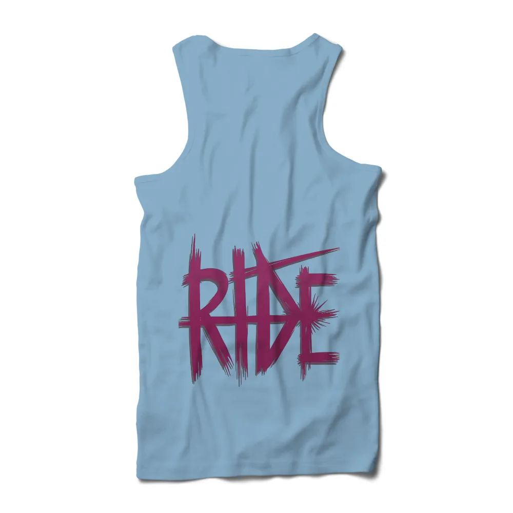 T-Shirt Printing: Embrace the Adventure with RIDE| deep black background