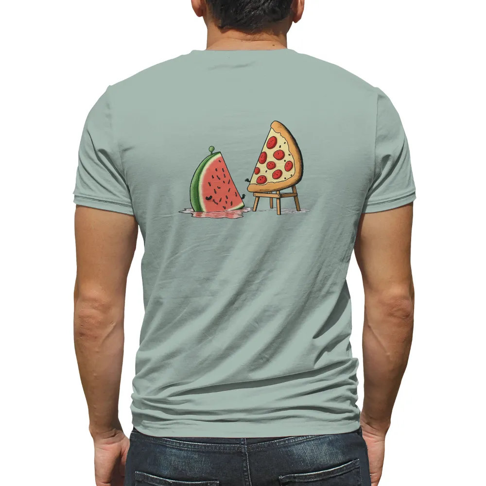 Custom T-Shirt Printing: Pizza and Watermelon Friends Forever|roblox t shirt watermelon