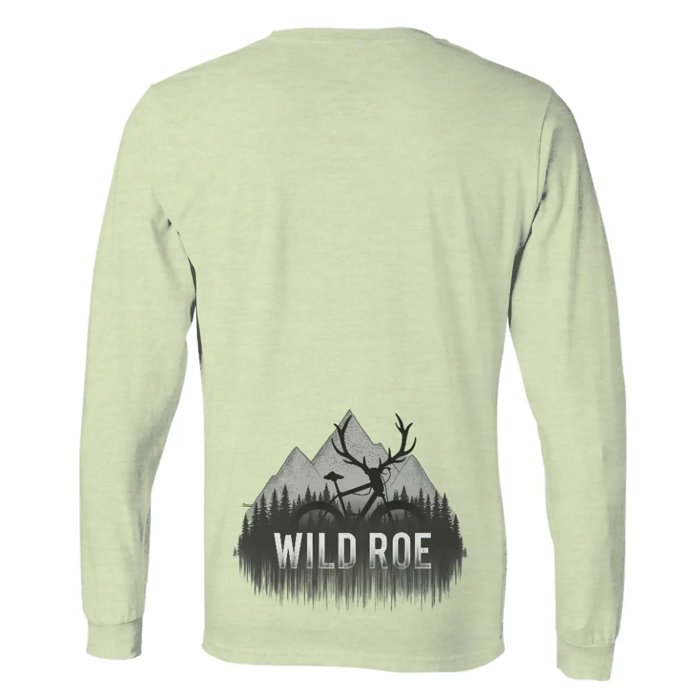 Wild Roe T-Shirts Pattern: Adventure in the Mountains|beer spirit animal shirt