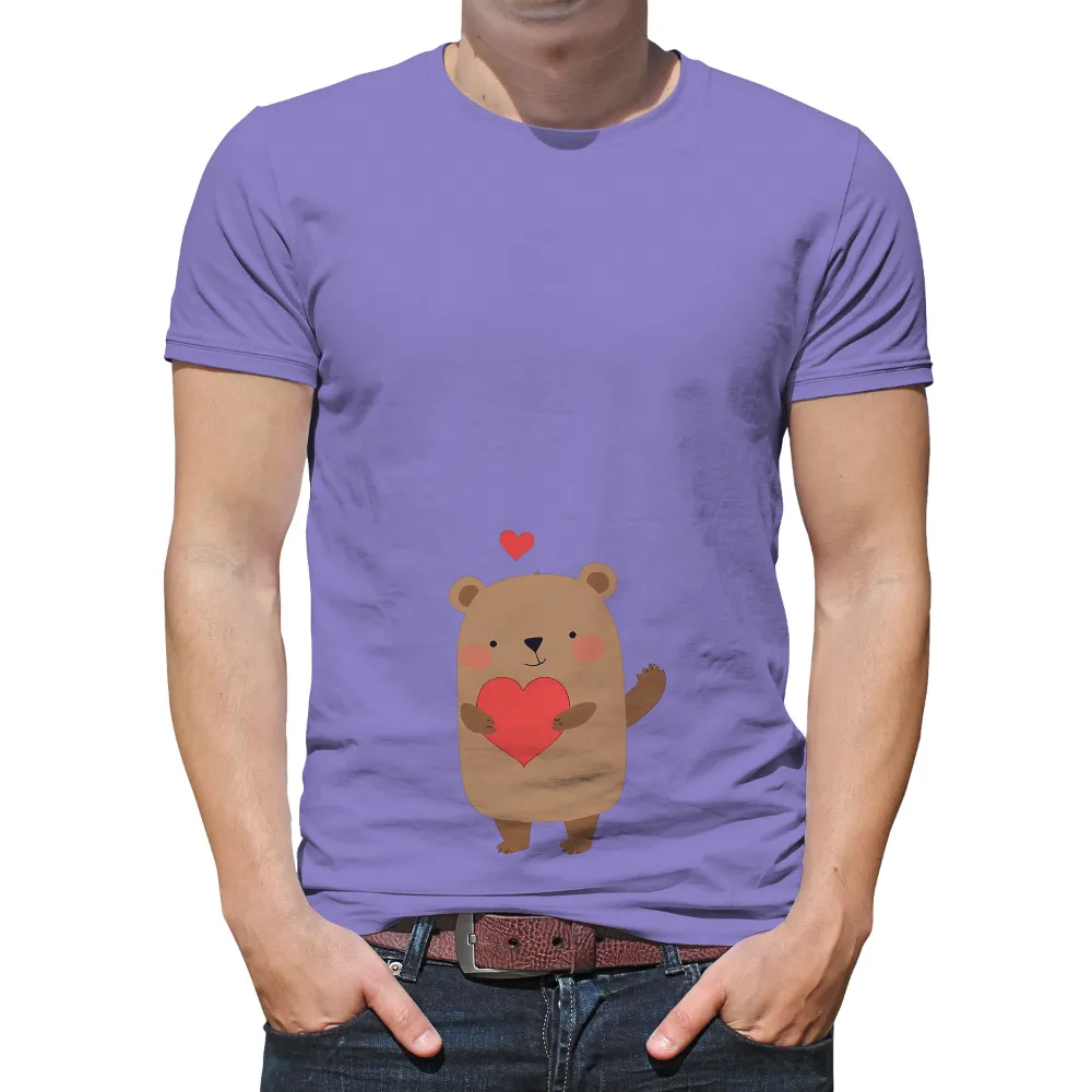 T-Shirts Pattern: Benny the Bear - A Symbol of Love and Kindness|rhcp unlimited love tshirt