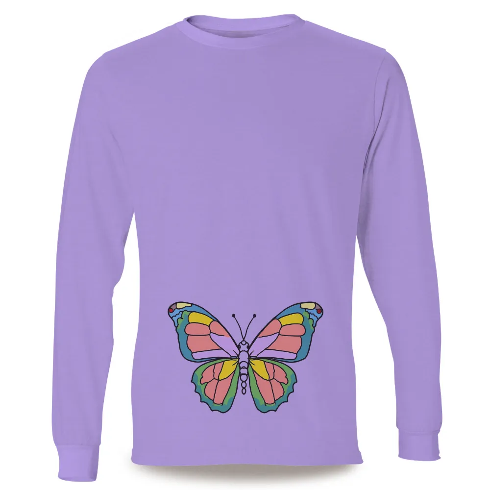 TShirt Design: Butterfly Wings of Transformation|bespoke t shirt design