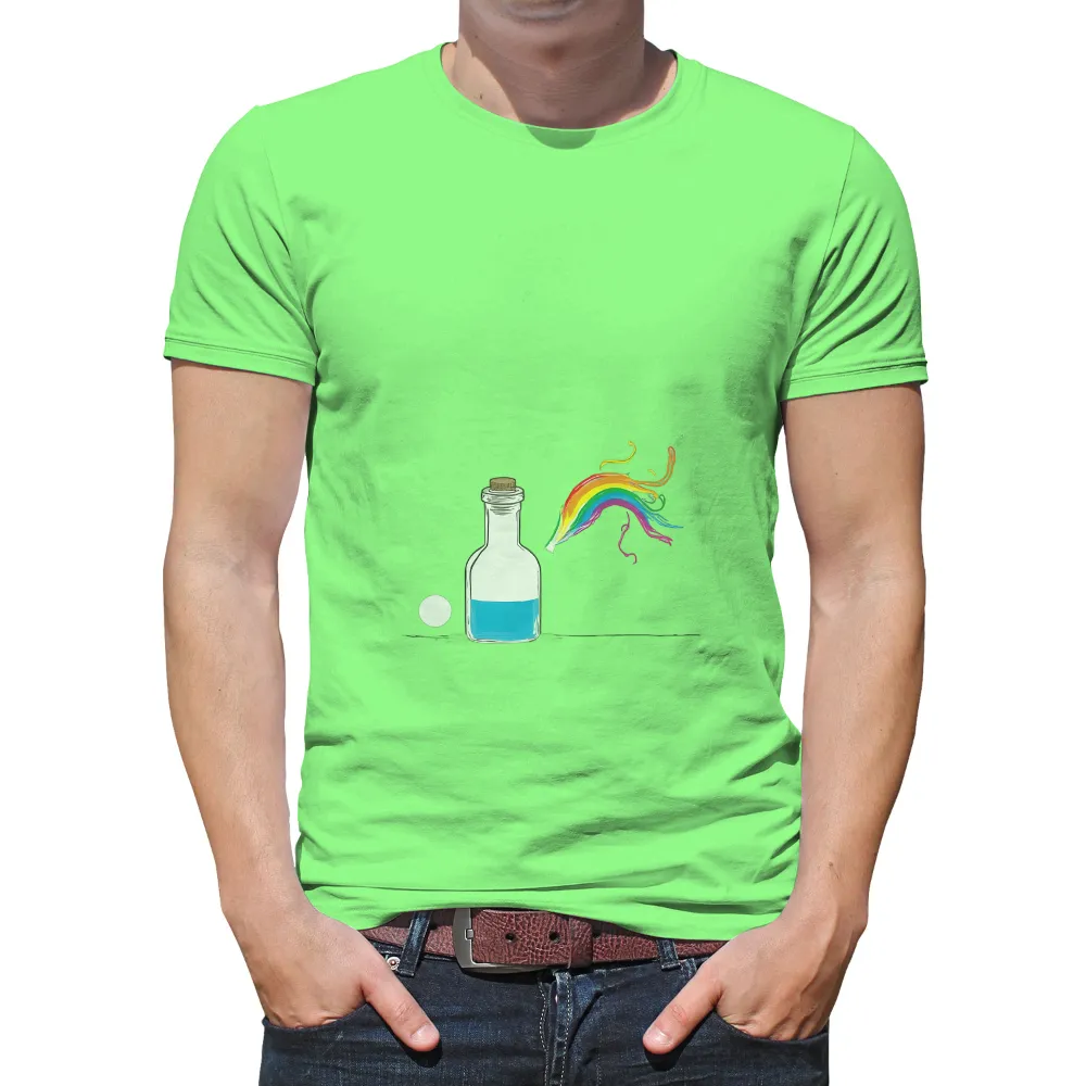 Customized Tee Shirts: Embrace Your Inner Artist with Imagination and Creativity|happy rainbow t shirt