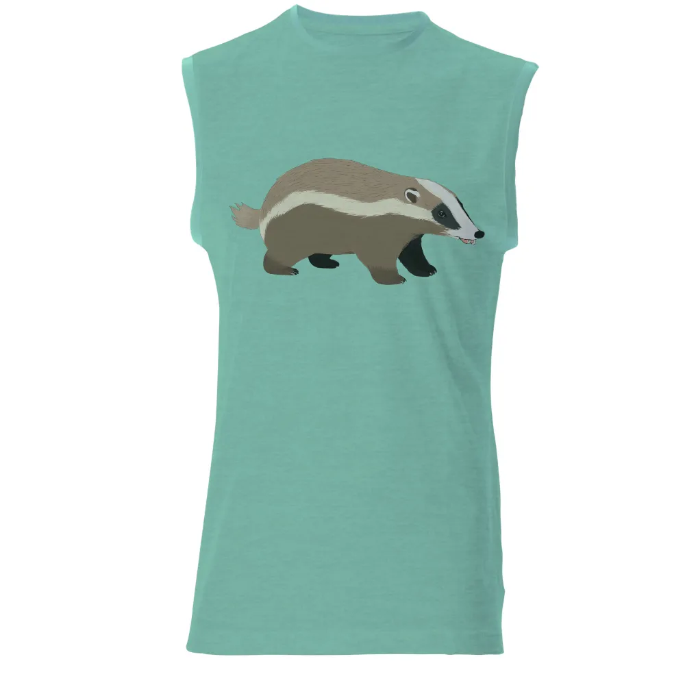 Customized Tee Shirts: Boris the Badger's Adventure|endor forest summer camp shirt