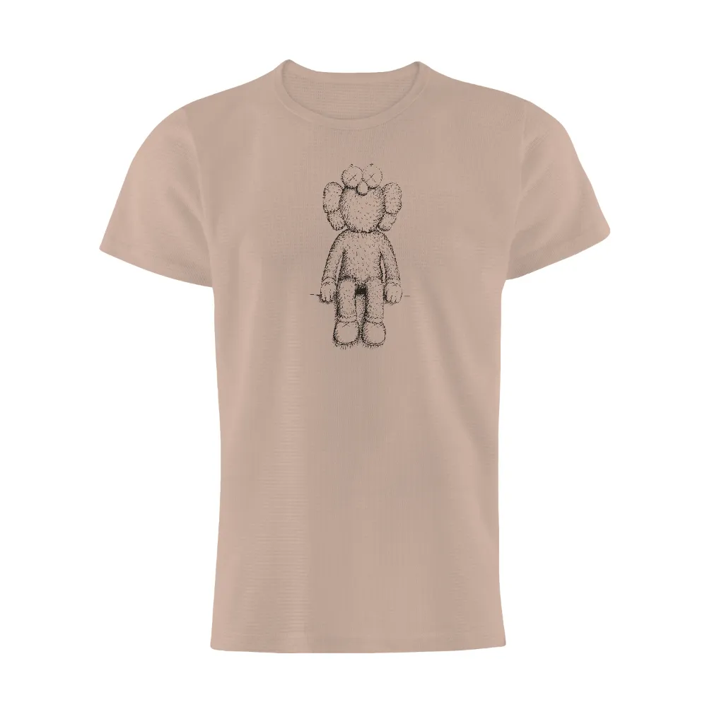 T-Shirt Printing: Vintage Teddy Bear - Nostalgia Meets Surrealism|tanjiro vintage t shirt