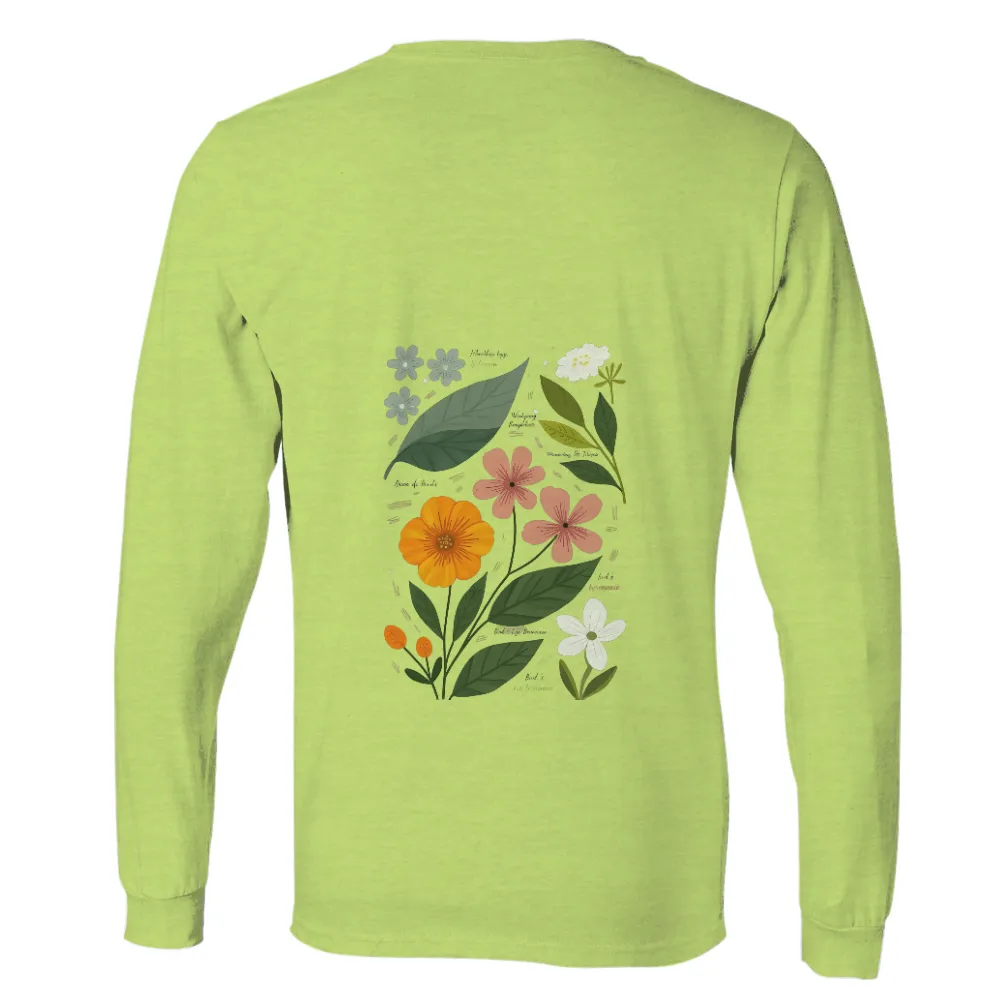 T-Shirts Custom: Vibrant Garden Flowers - Nature's Harmony|black jacket roblox t shirt