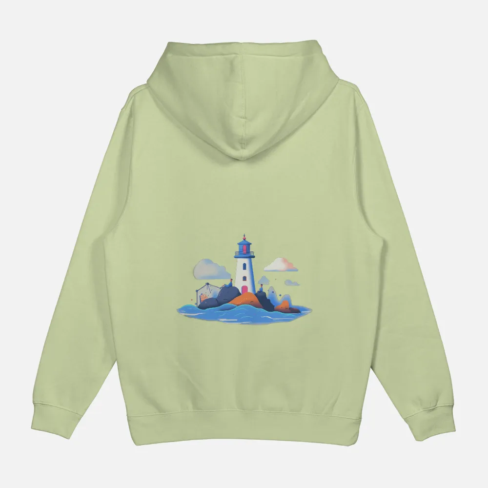 Custom Design with Lighthouse, Waves, and Night Sky|reflection t shirt butterfly