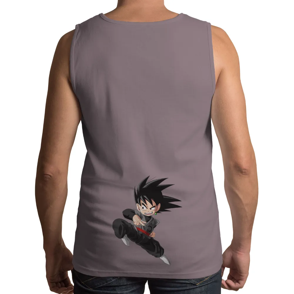 TShirt Printing: Goku's Determination - Anime Hero|red check boyfriend shirt