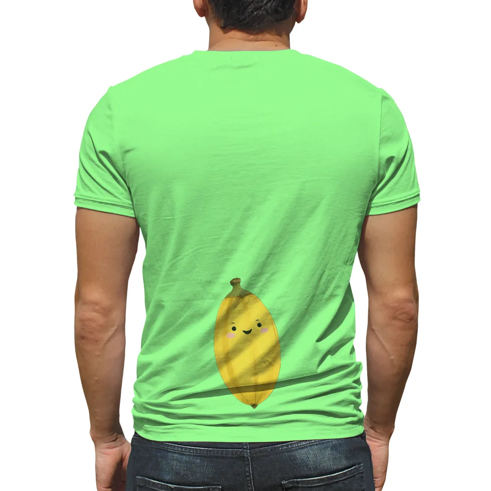 Custom Tee Shirts: Spread Joy with Benny the Happy Banana|happy crimus it's chrismun