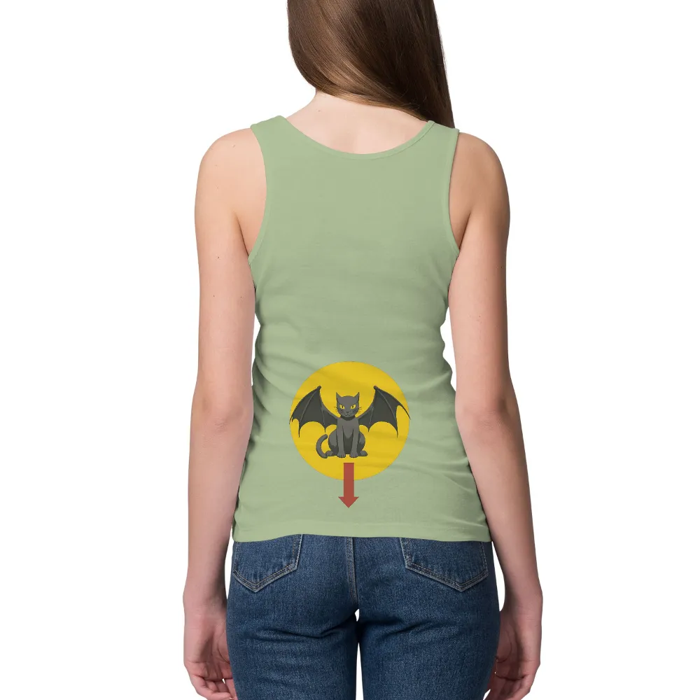 Winged Cat T-Shirts Pattern: A Symbol of Freedom and Adventure|adventure time dancing with monsters shirt