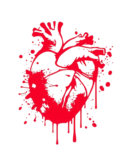 Custom T-Shirt Printing: Bold Heart Design | Emotional, Passionate & Life-Themed Tees