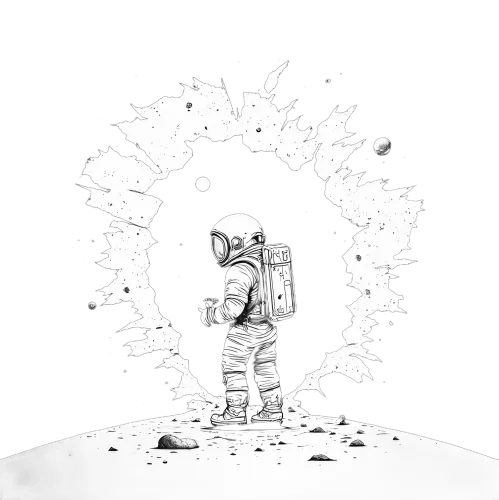 Astronaut Design: Embracing Solitude on Lunar Surface