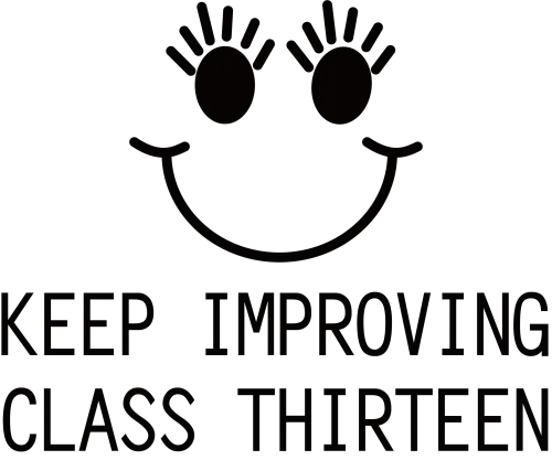 TShirt Printing: Pixel Art Smiley Face - Keep Improving Class Thirteen