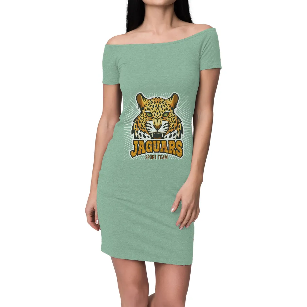 Shirts Graphic Tees: Jaguars Sport Team - Bold and Fierce Design|the new day feel the power t shirt