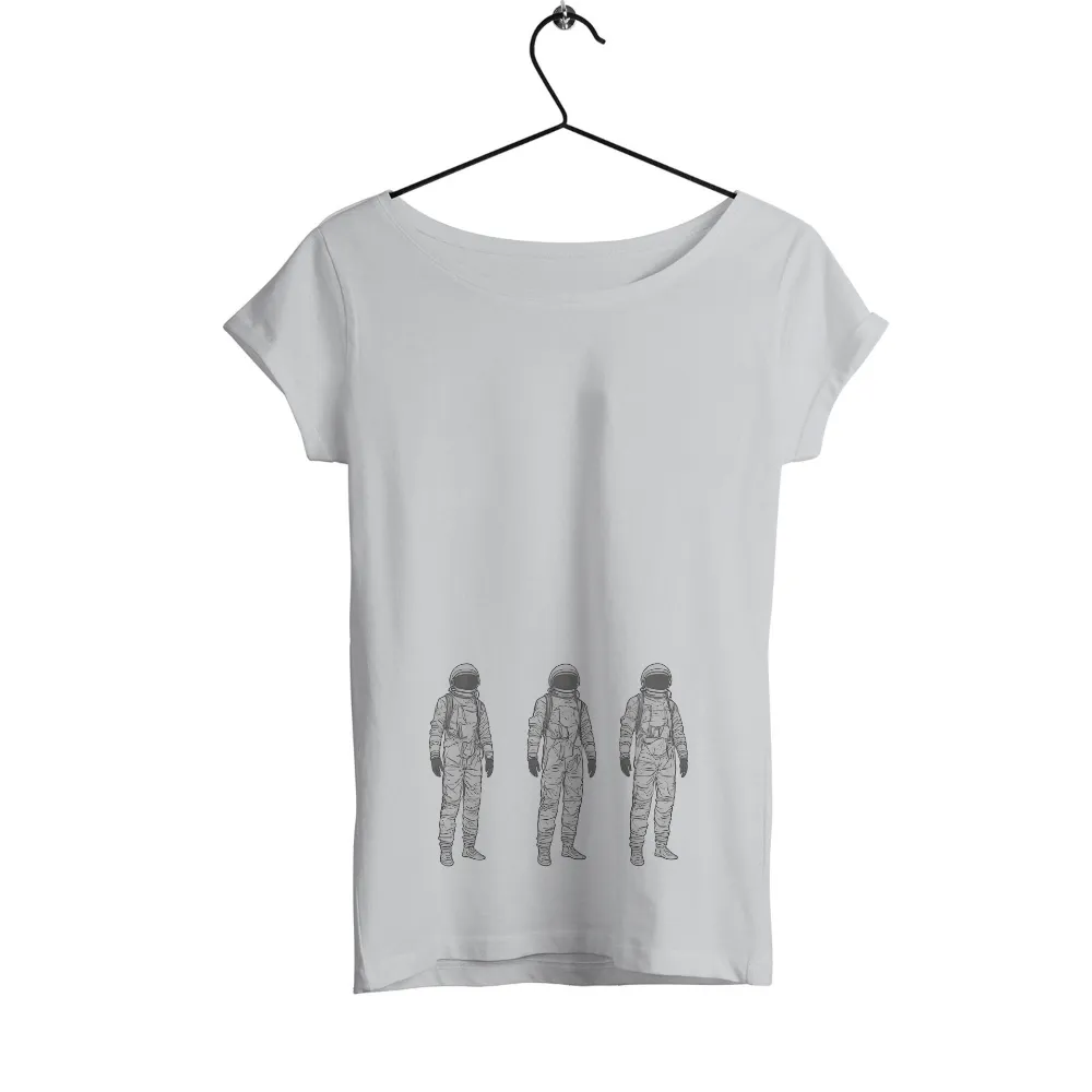 TShirt Printing: Vintage Astronauts - Space Exploration and Future Dreams|midoriya vintage shirt