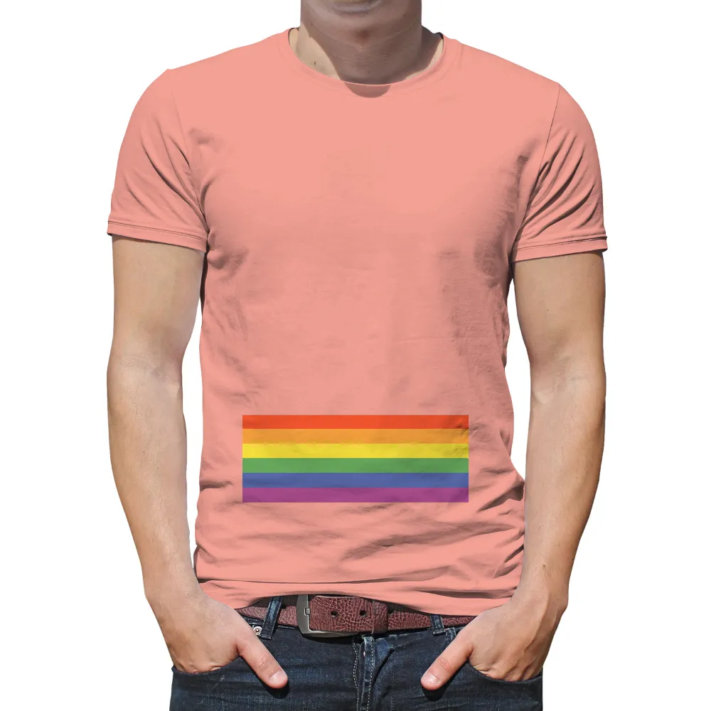 Custom Rainbow Diversity Pride Apparel | Embrace Unity & Inclusivity|hazy rainbow tie dye shirt