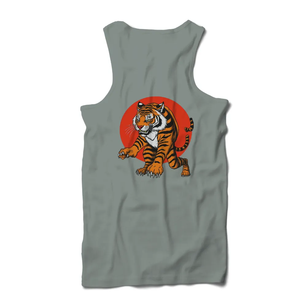 T-Shirts Pattern: Raja's Journey - Tiger Strength and Courage|monkey in red shirt