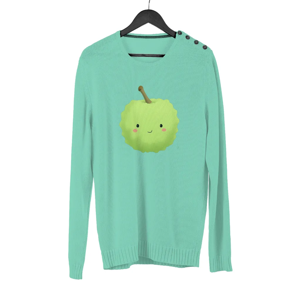 TShirt Printing: Spread Joy with Alex the Green Apple|white cute t shirt roblox