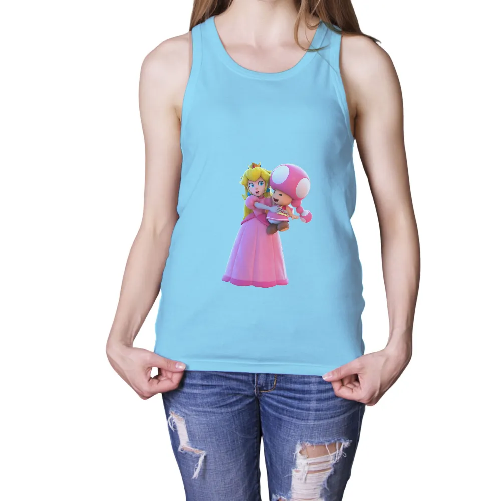 T-Shirts Custom: Princess Peach and Toadette Friendship|army princess cut shirt