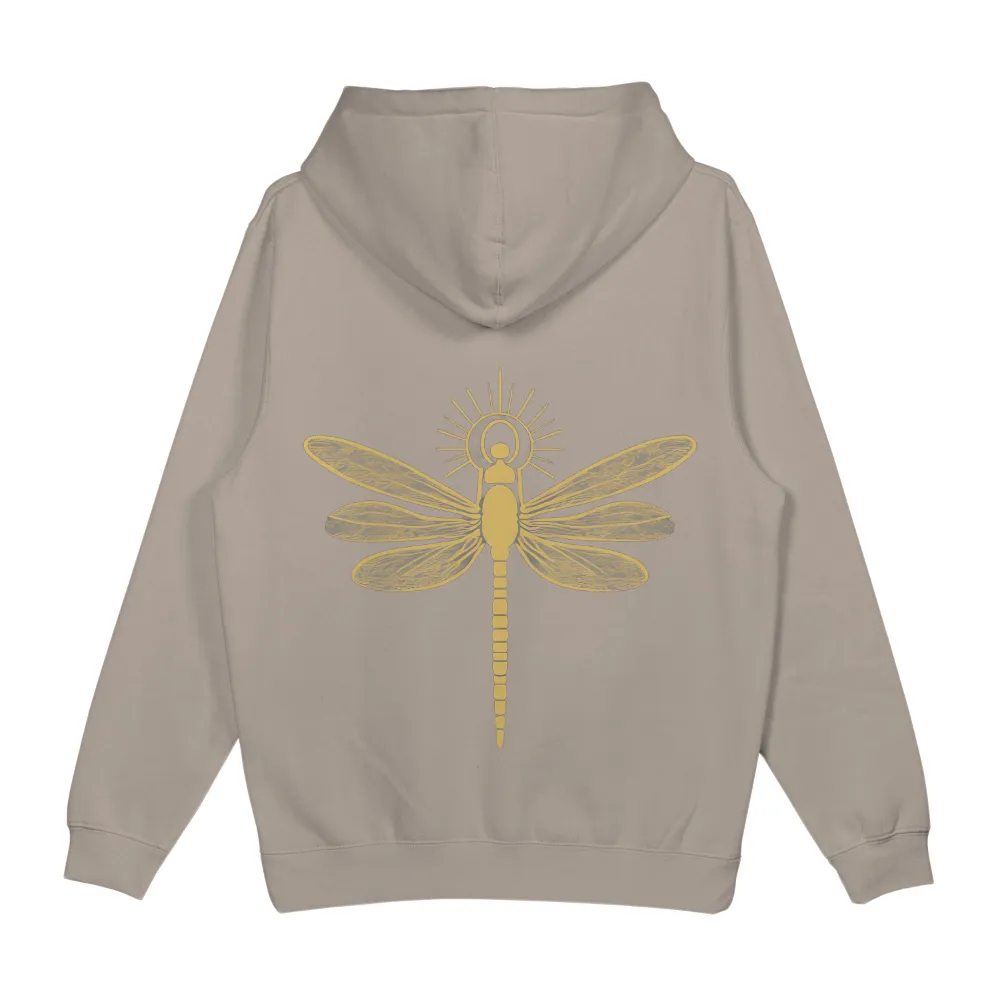 Shirts Graphic Tees: Dragonfly Transformation - Artistic Design|pop smoke halo vlone