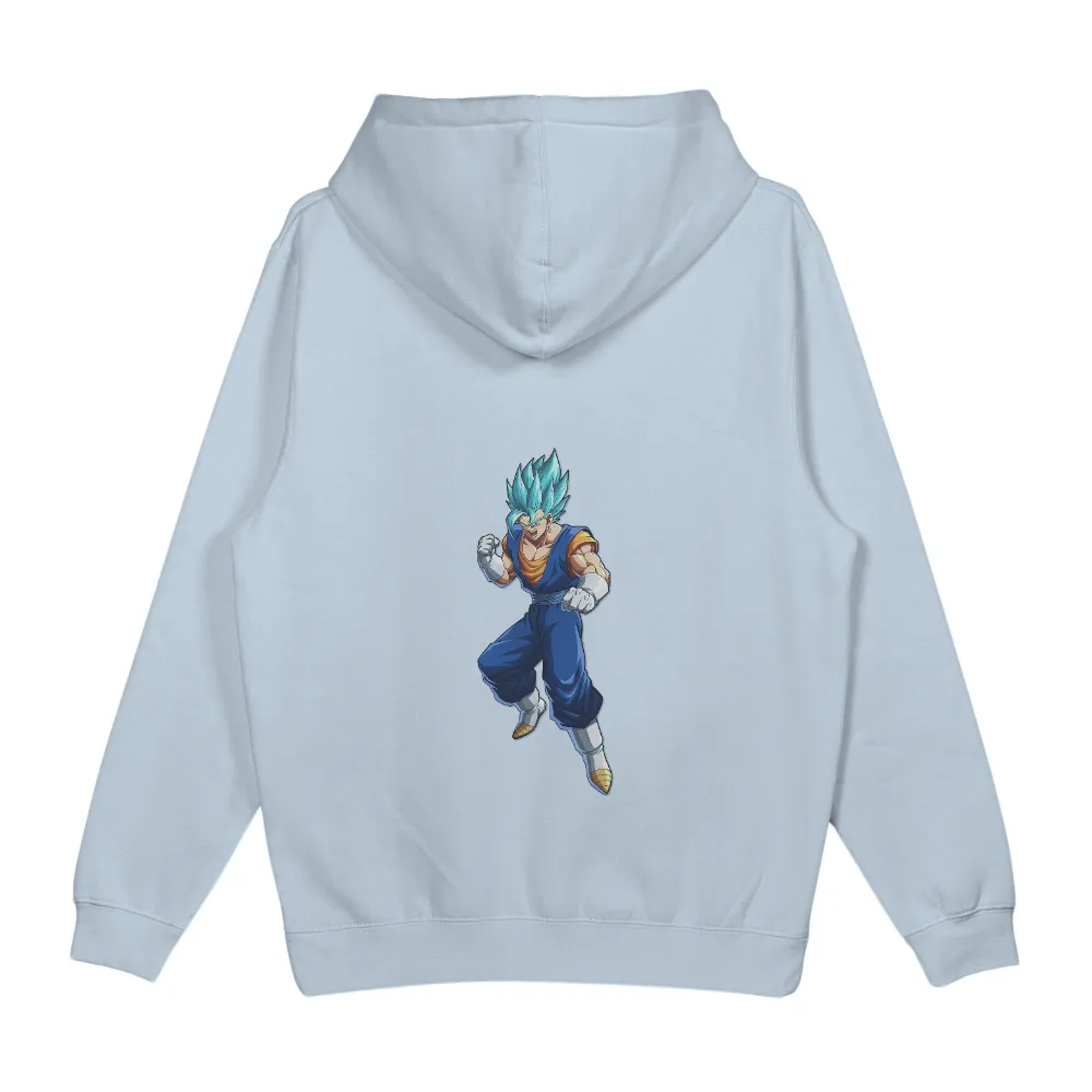 Tee Shirt Printing: Anime Hero with Blue Hair and Unwavering Spirit|bleach anime shirt amazon