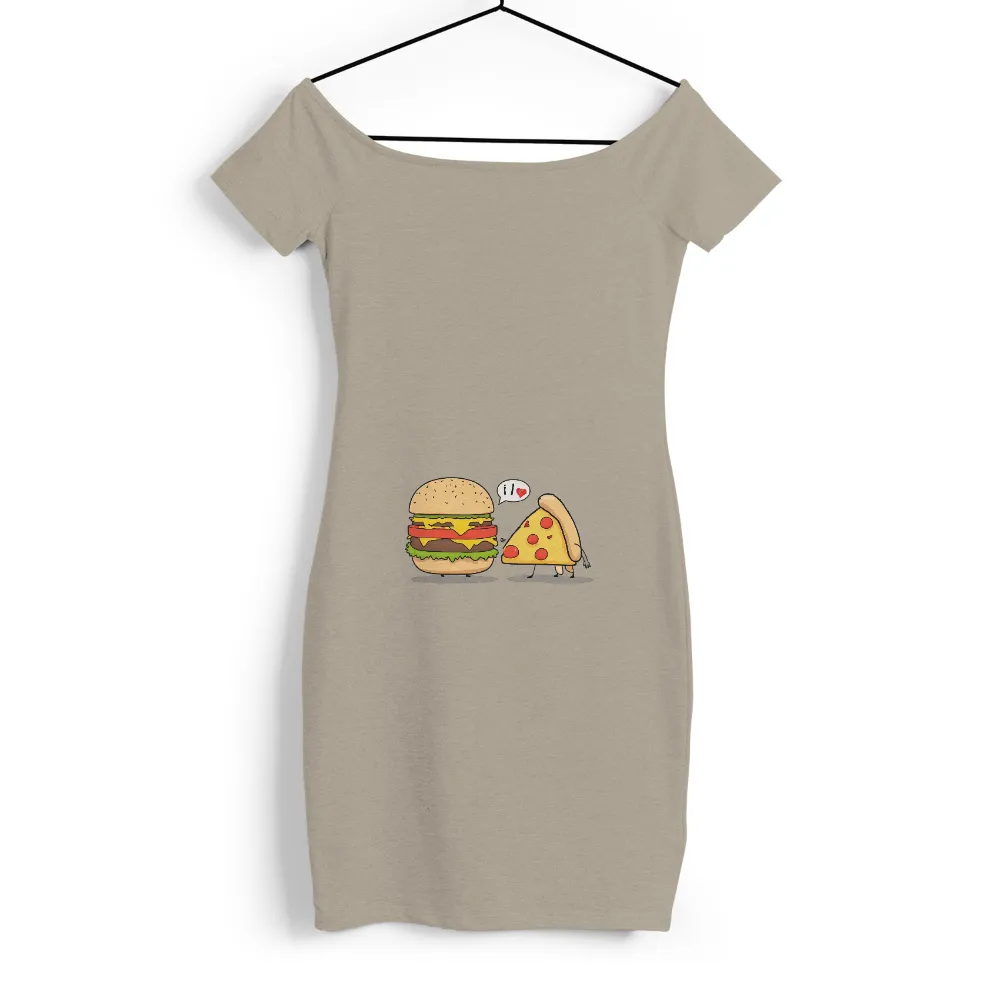 Burger and Pizza: A Match Made in Heaven - T-Shirt Printing|adam ant cartoon t shirt