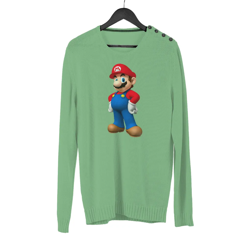 T-Shirts Custom: Iconic Mario Adventure - Gaming Pop Culture|johnny majors classic t shirt