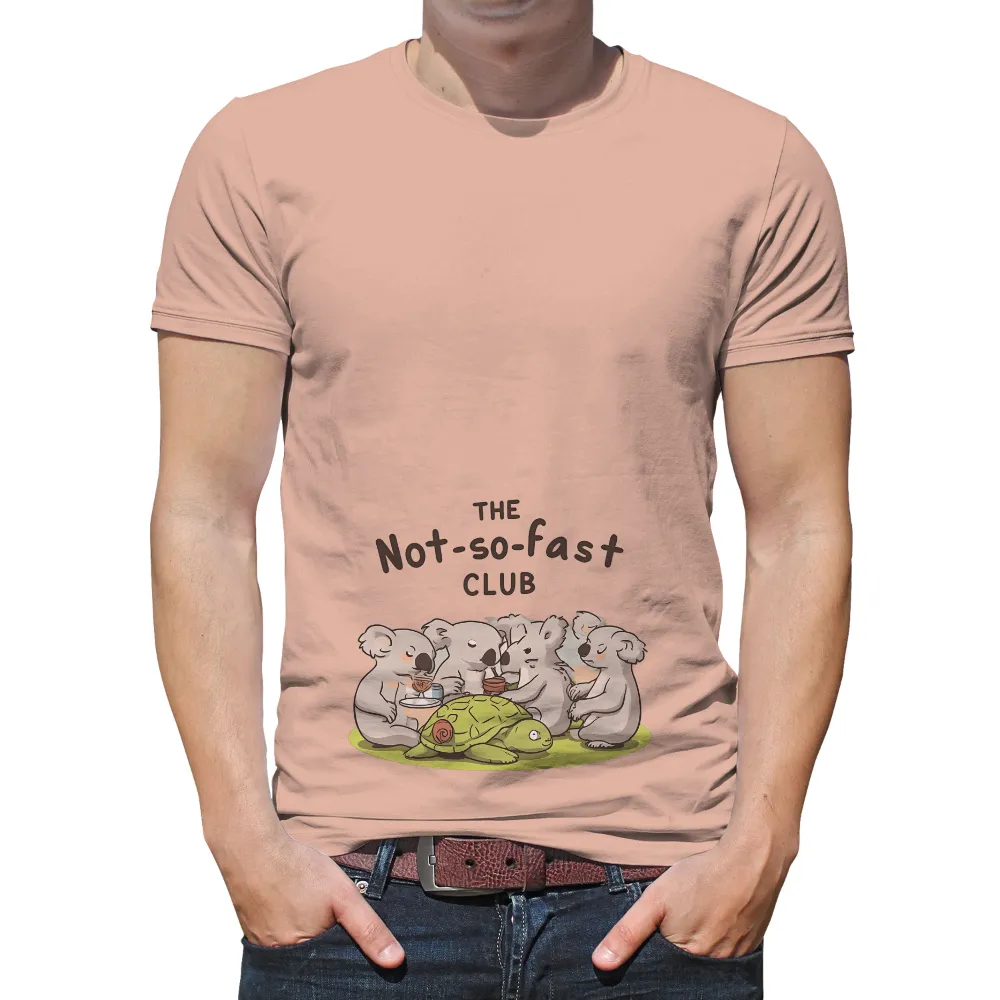 Embrace Slow Living with Artistic Prints of Turtle, Koalas, and Tea Party|turtle tee