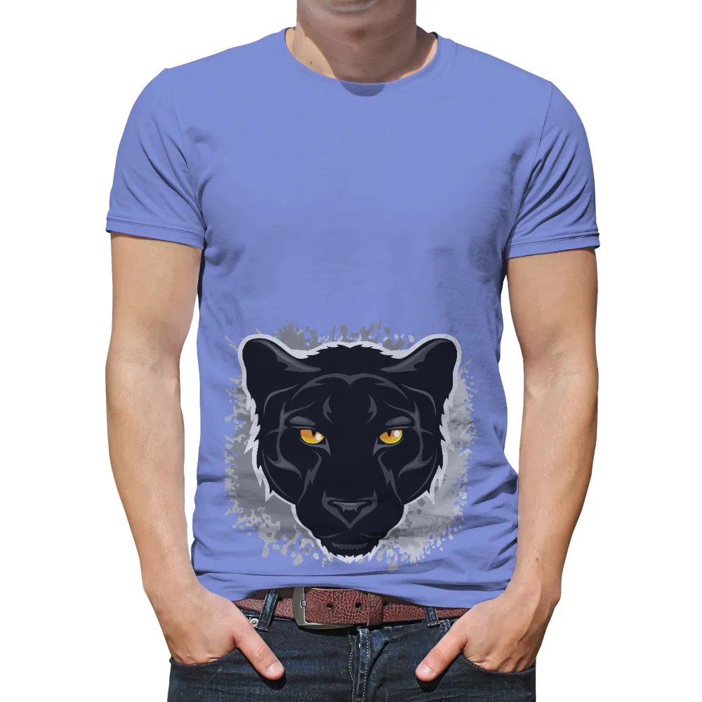 Custom T-Shirt Printing: Black Panther Power - Artistic Designs|black panther and storm t shirt