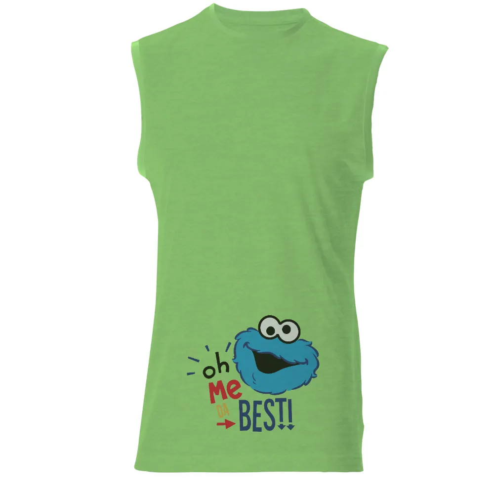 Tee Shirts Printed: Oh Me Da Best! - Funny Character Design|animal crossing blue shirt