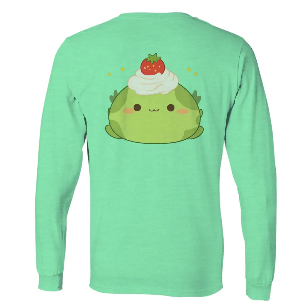 Custom T-Shirt Printing: Whimsical Broccoli with Sweet Treats|Cute broccoli character