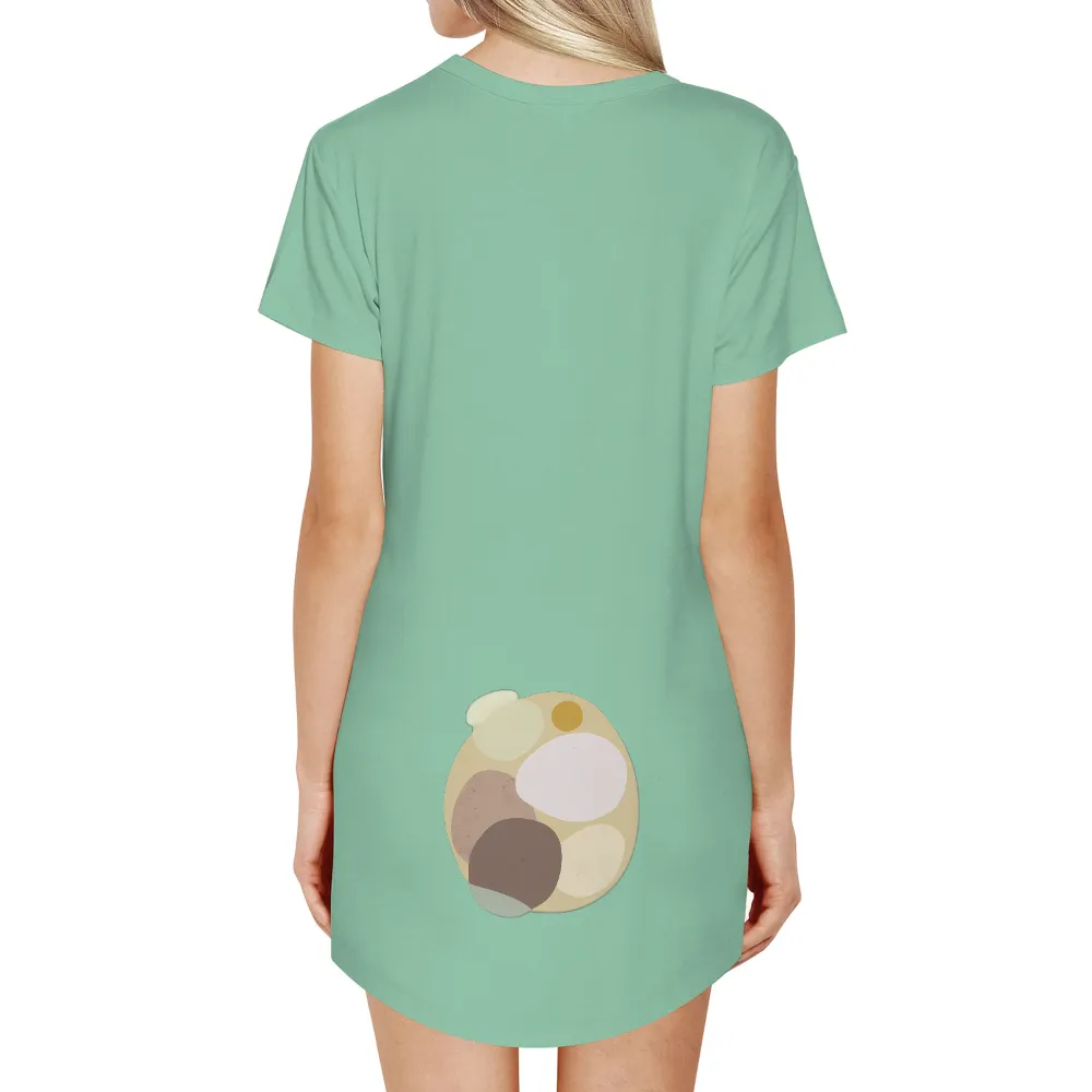 T-Shirts Pattern: Minimalist Circles of Life|roblox elegant t shirt