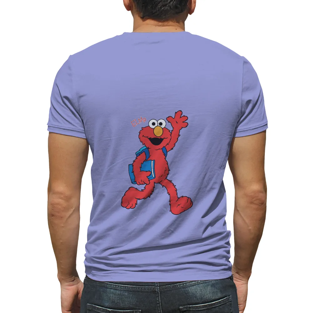 Elmo T-Shirts Custom: Fun and Learning with Sesame Street's Favorite Red Monster|fun squad t shirt youtube