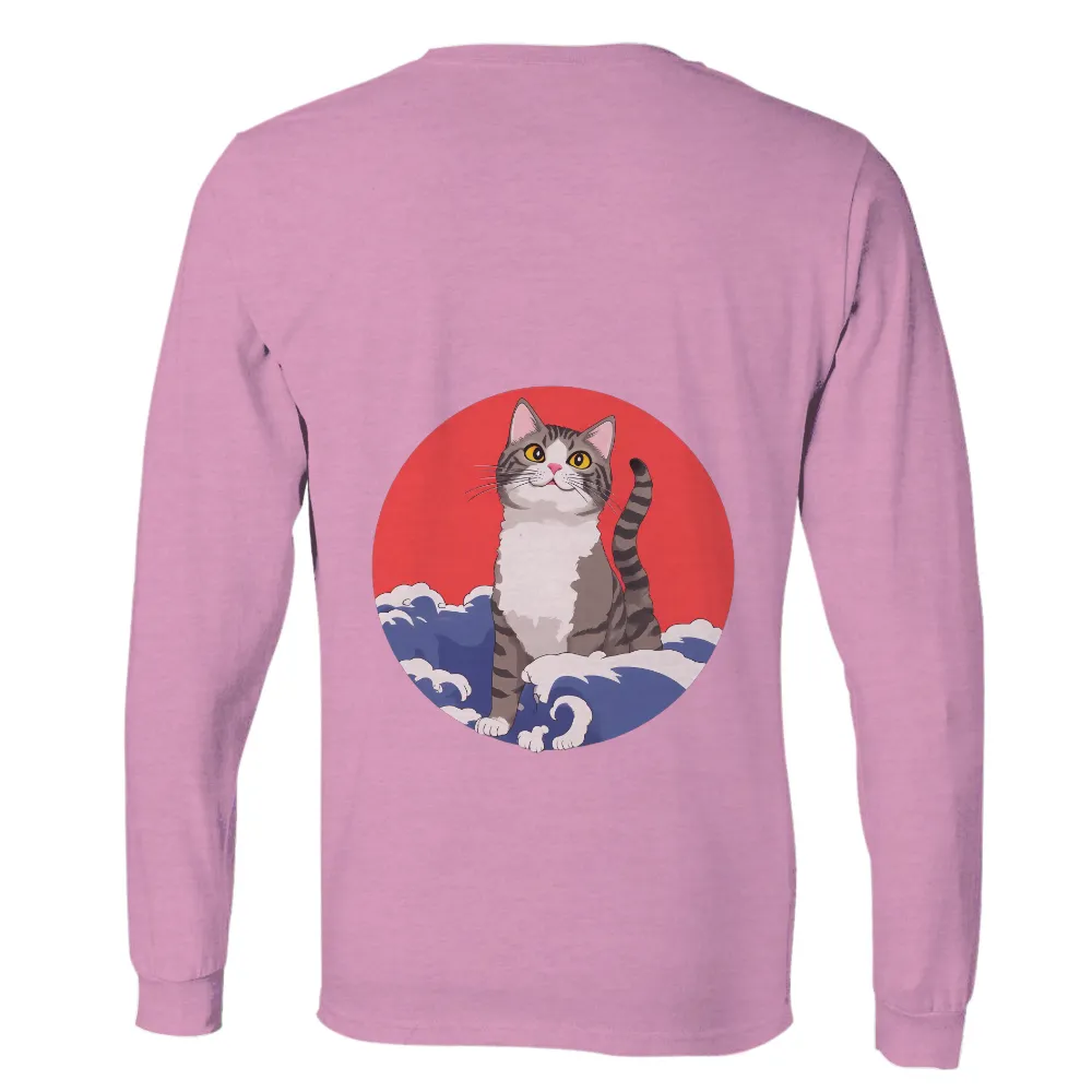 TShirt Printing: Luna's Harmony with the Sea|easter cat shirt