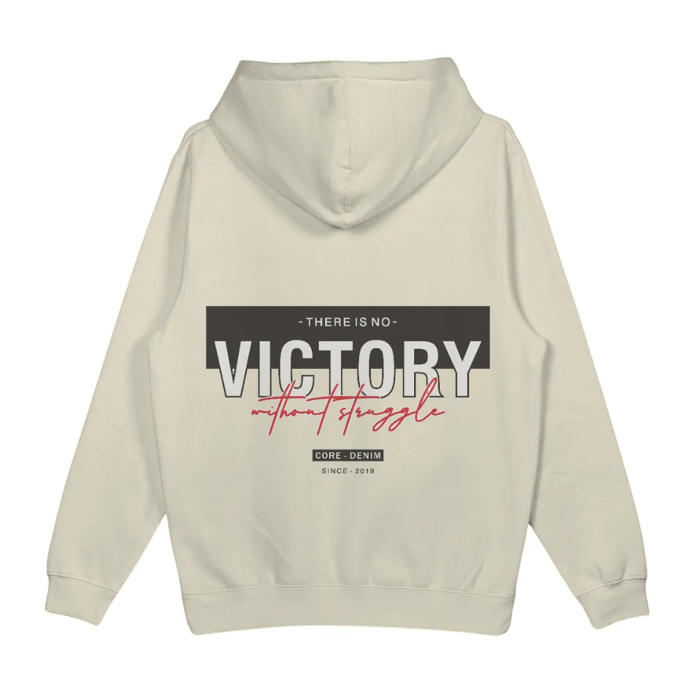 Customized Tee Shirts: There is No Victory Without Struggle|honor the struggle t shirt