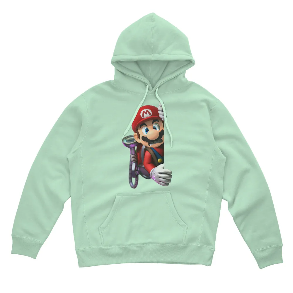 T-Shirts Design: Mario's Mischievous Adventure|yanderedev mario shirt