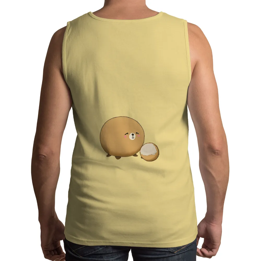 Shirts Graphic Tees: Mochi's Creamy Delight|simple easter shirts