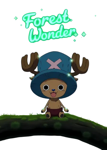 Forest Wonder - one piece chopper t shirt