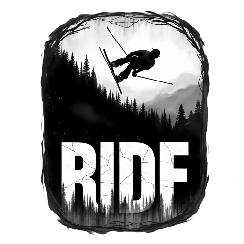 T-Shirt Printing: Embrace the Spirit of Adventure with 'RIDE'