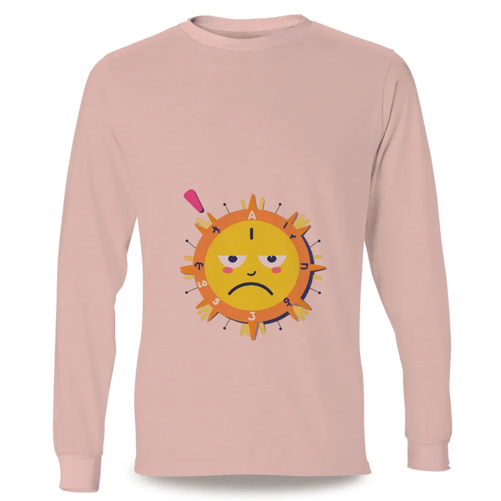 Quirky Grumpy Sun Design: A Unique Pop Culture Statement|best lightweight sun protection clothing