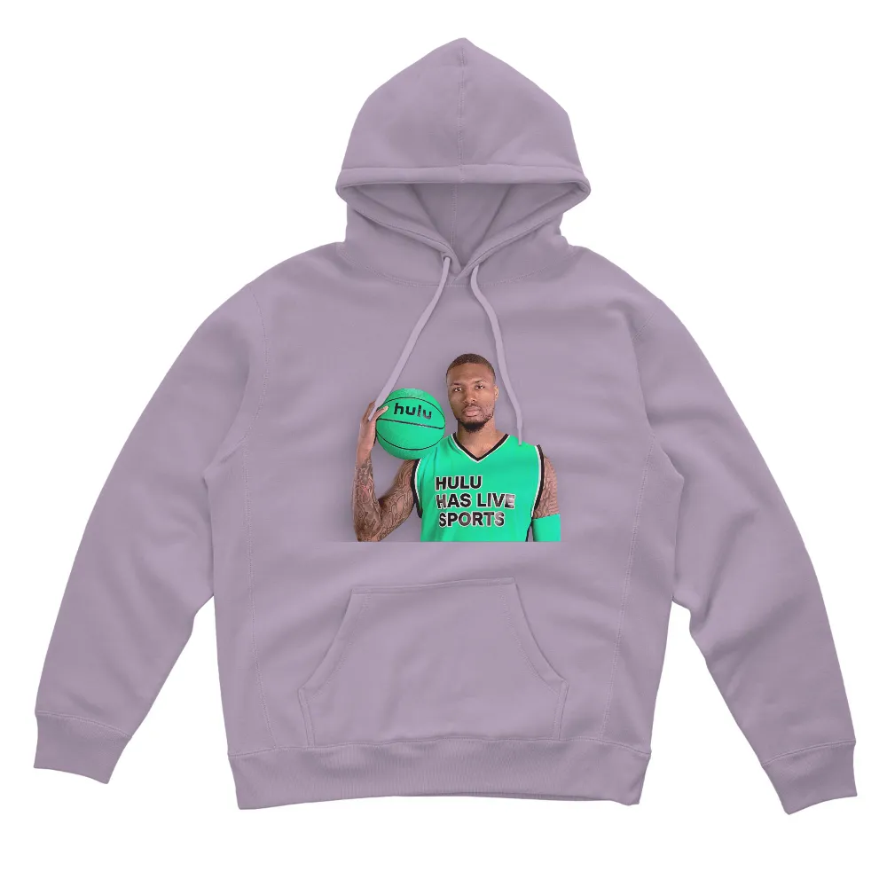 Tee Shirt Printing: Damian Lillard Hulu Live Sports Basketball Jersey Design|t shirt roblox basketball