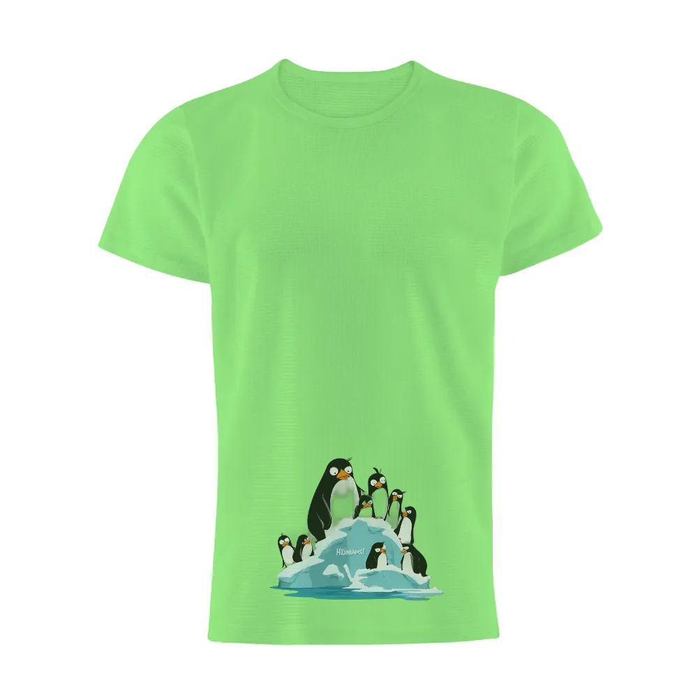 Graphic Tees: Hughaarms Penguins - Funny & Environmental Awareness|penguins playoff schedule