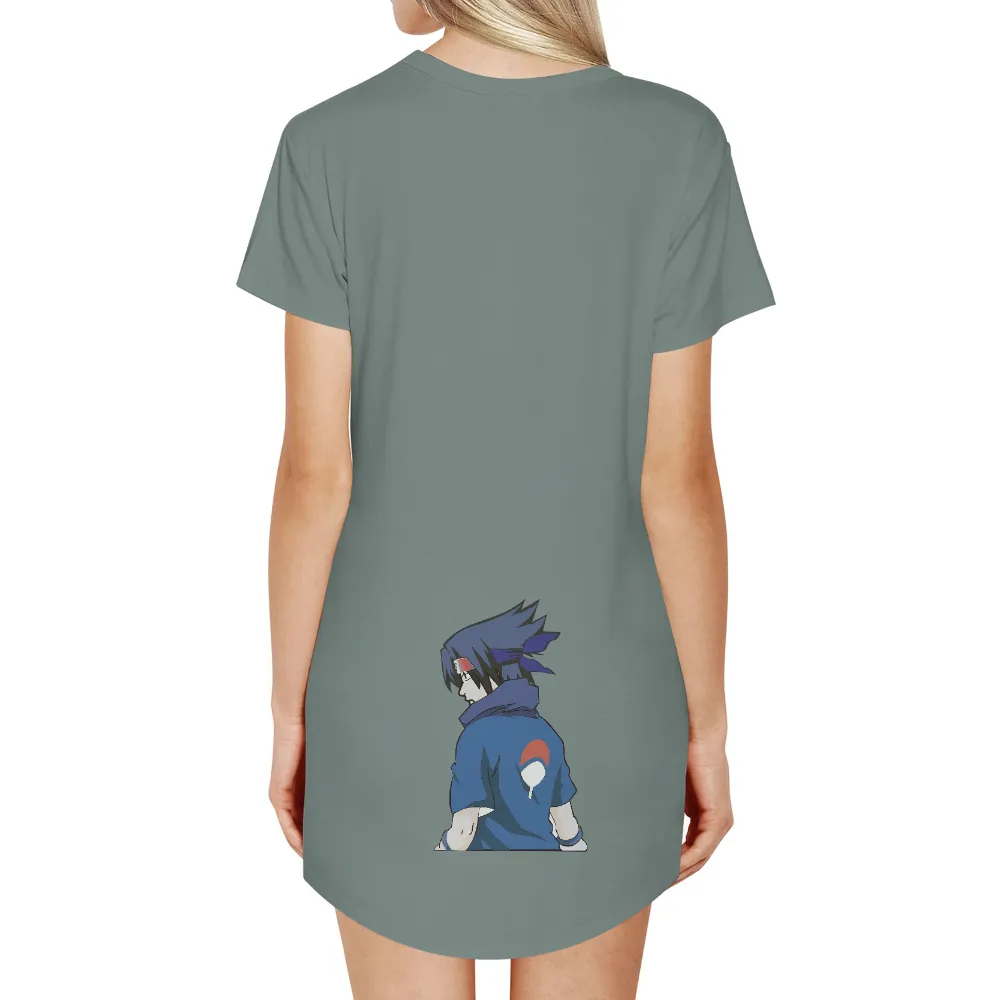 Tee Shirt Printing: Sasuke's Journey - Anime Ninja Design|t shirt ninja roblox