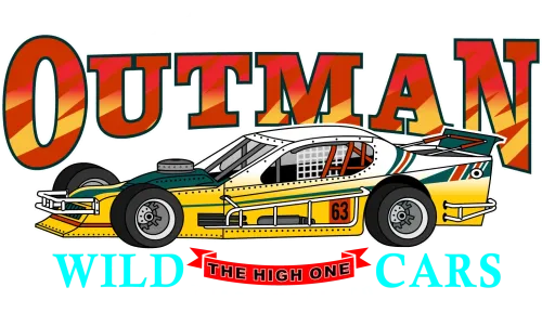 TShirt Design: OUTMAN Wild Cars - Retro Racing Adventure