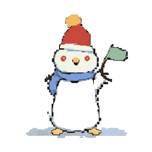 Custom Tee Shirts: Spread Winter Joy with Pippin the Penguin